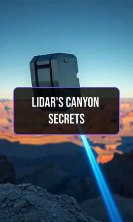 Discover the Grand Canyon's hidden layers! #LIDAR #TechDiscovery #GrandCanyon