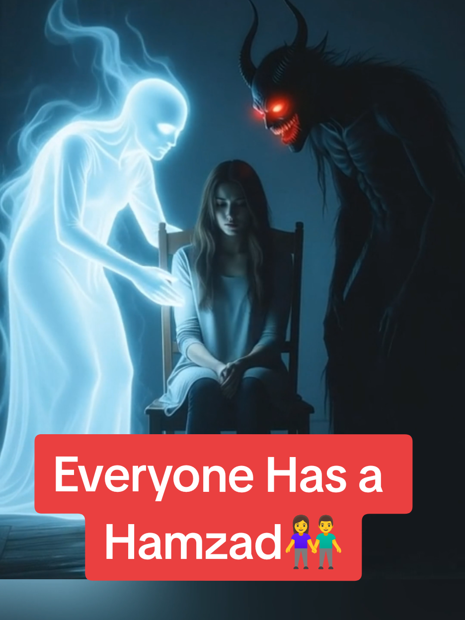 “Everyone has a Hamzaad… and your shadow isn’t always yours 👁️🌑” #horrortok #psychologicalhorror #darkfantasy #scarystory #horror 