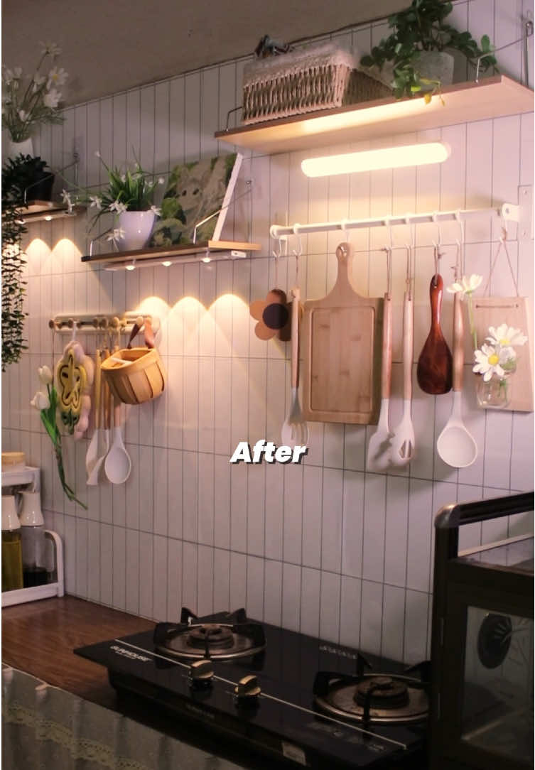 Before - after của căn bếp gần 20 năm tuổi✨  #decor #decorbep #yeubep #viral 