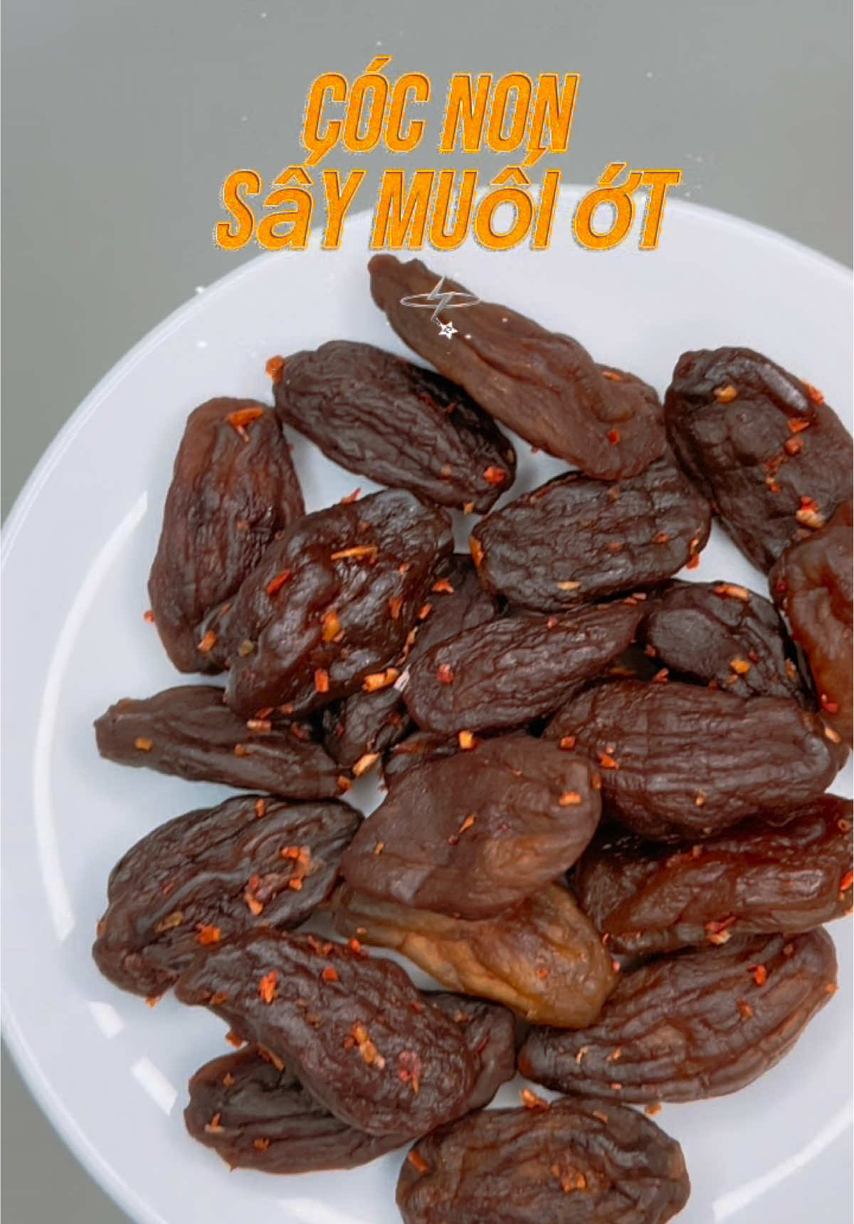 Cóc non sấy dẻo muối ớt #cocnon #food #anvatngon #xh #fypシ゚ 