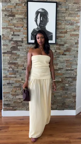 Brown and yellow— my favorite color combo 🤎💛 Dress @FAITHFULL shoes @ZARA bag @LOEWE #fypシ #viral #fyp #javicialeslie #highpotential 