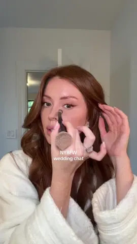 Getting ready for the Ines Di Santos Show! #nybfw #wedding #bride #bridesoftiktok 