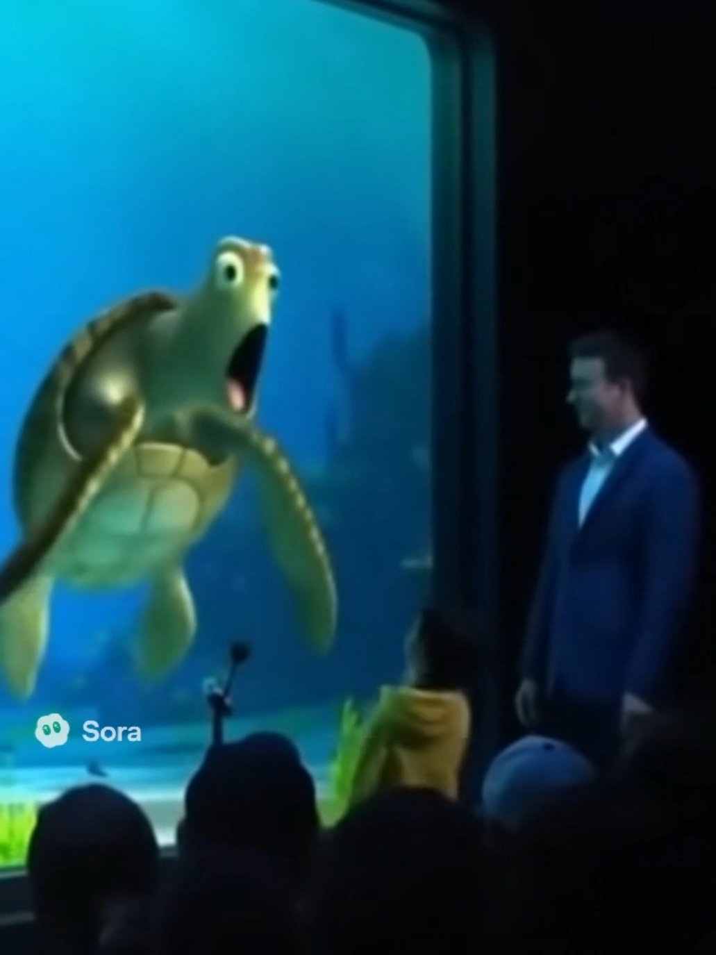 #ai #sora2 #ディズニーシー #タートルトーク #クラッシュ 