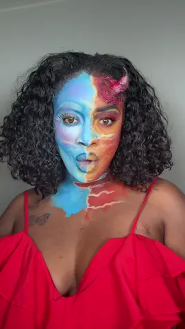 #merrychristmas #halloweenlook #makeupart #fyp 