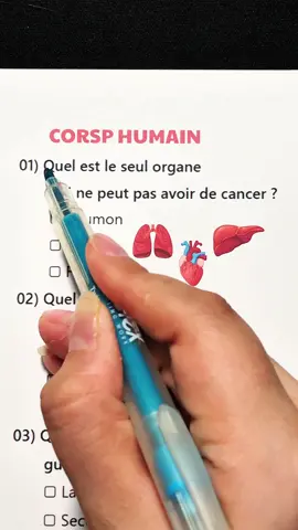Seules les personnes intelligentes peuvent tout résoudre ! #Quiz #questions #corpshumain #culture #france  