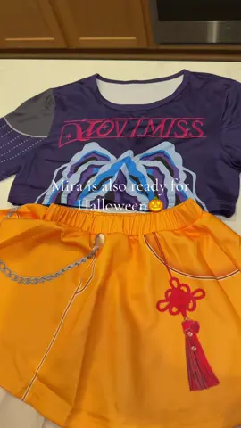 Fit check for my napalm era🗣️ #kpopdemonhunters #halloweencostume #mira 