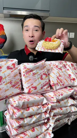 Thùng Mì Giấy Hưing Vị Tôm Sa Tế, Sợi Mì Dai Ngon