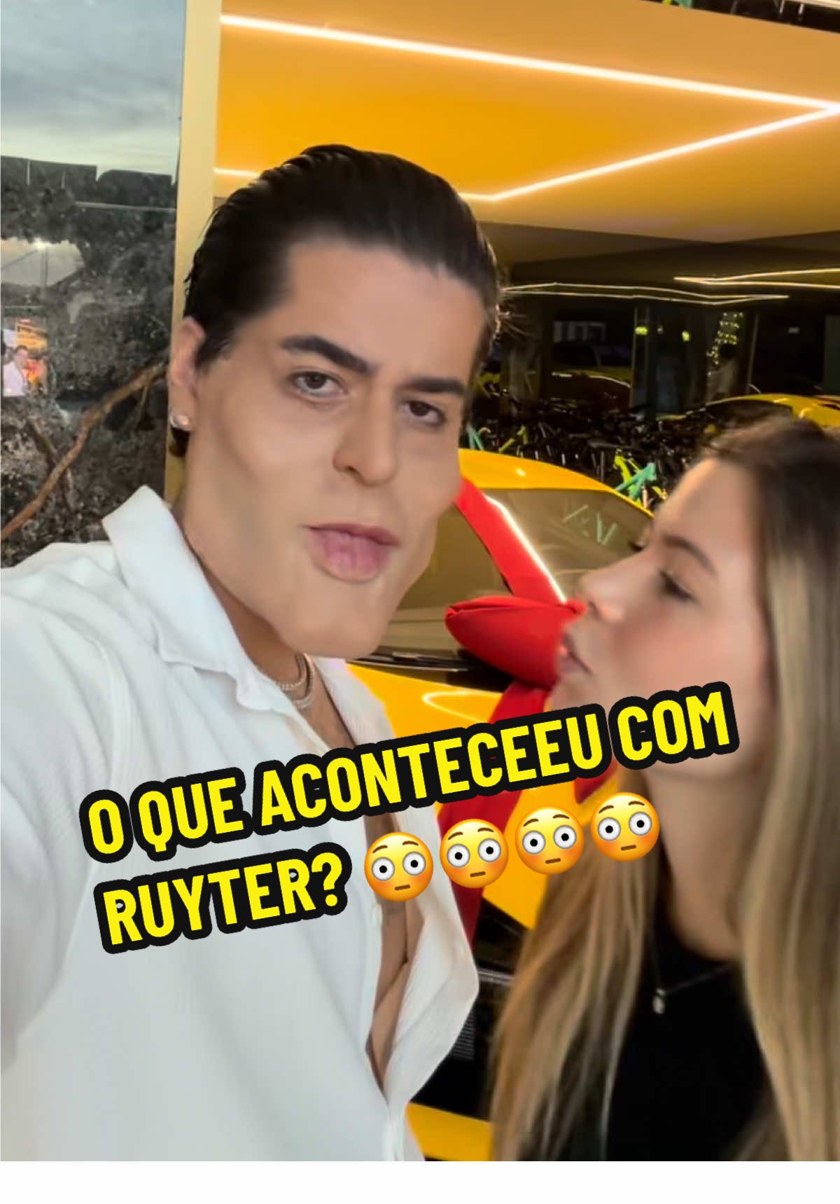 O que aconteceu com o rosto do ruyter #ruyter 