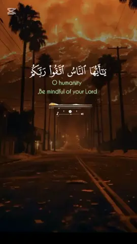 يَٰٓأَيُّهَا ٱلنَّاسُ ٱتَّقُواْ رَبَّكُمْ وَٱخْشَوْاْ يَوْمًا لَّا يَجْزِى وَالِدٌ عَن وَلَدِهِۦ #قران_كريم 