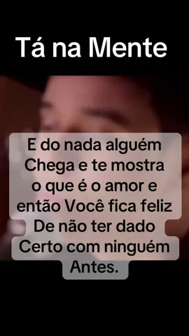 As vezes desacreditamos do amor, achamos não ser para a gente, que é algo impossível de acontecer até que chega alguém e te mostra que você está errado e que o amor existe e vale a pena. Alguém que chega e muda tudo. #pagoderetrô #tanamente #eununcaamei #dirigindoporai 