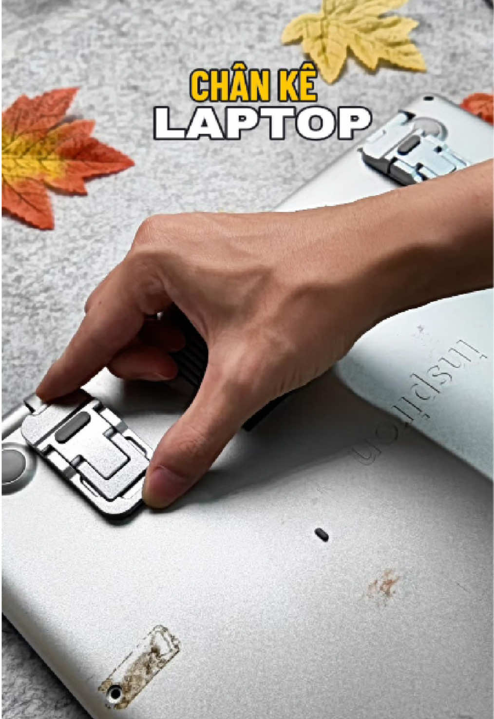 Chân đế nâng laptop, macbook #dungdungthat #LearnOnTikTok #setup 