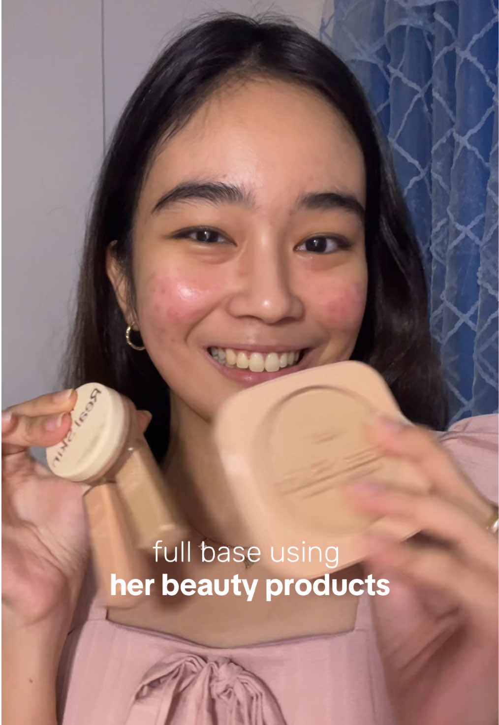my personal faves are the skin perfector and mattifying powder!! also didn’t put a lot of products on my skin that’s why the coverage’s medium 😊 | @Her Beauty 