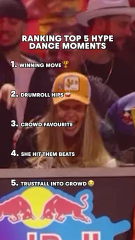 top 5 brought the hype! 💥 #redbulldanceyourstyle #dance #dancer #streetdance #dancebattle