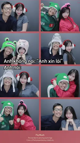 anh ấy không bao vờ nói xin lỗi 🤡 #couple #xh #bangianvasuadau #hauphuongvungchac  