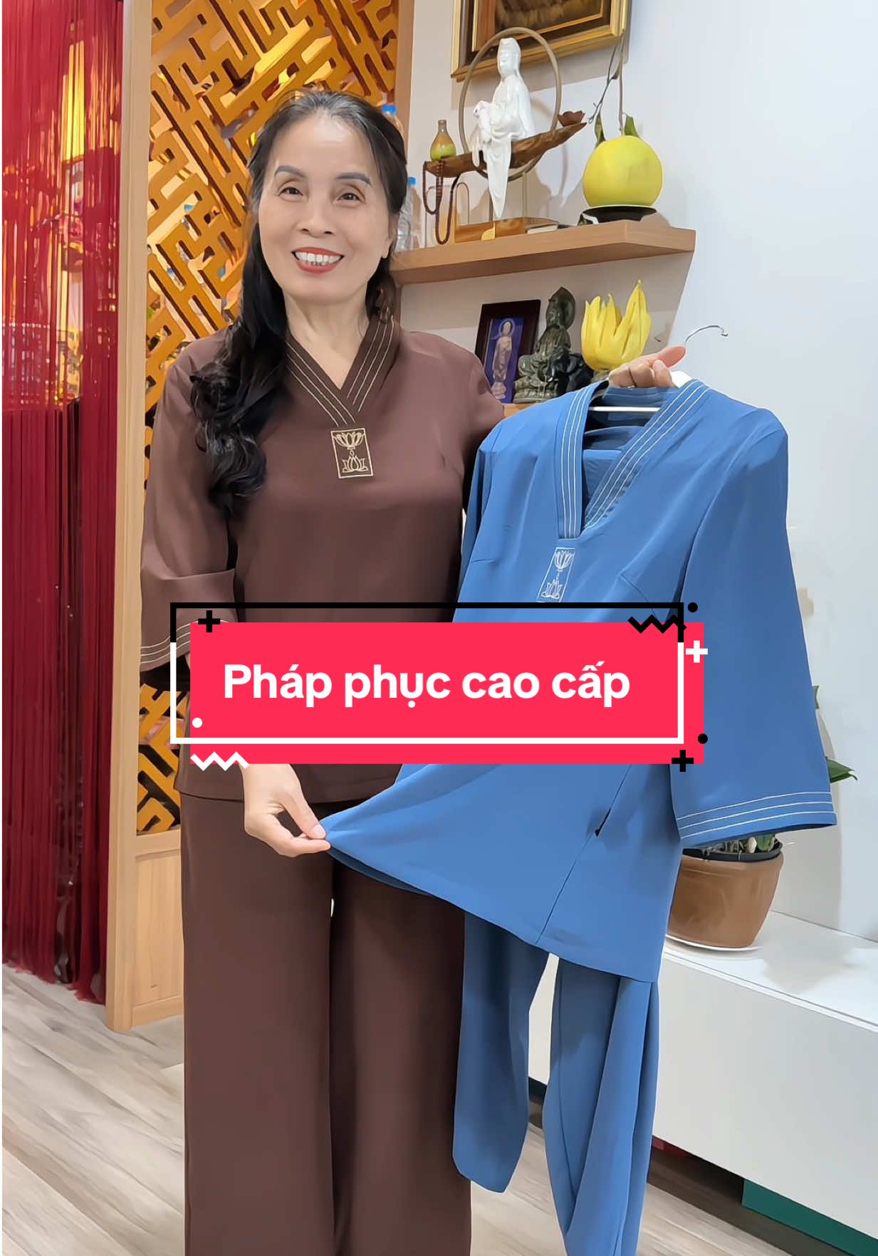 Pháp phục cao cấp dành tặng bà và mẹ #xuhuong #thoitrangtrungnien #thoitrangnu #dobotrungnien #phapphuc 