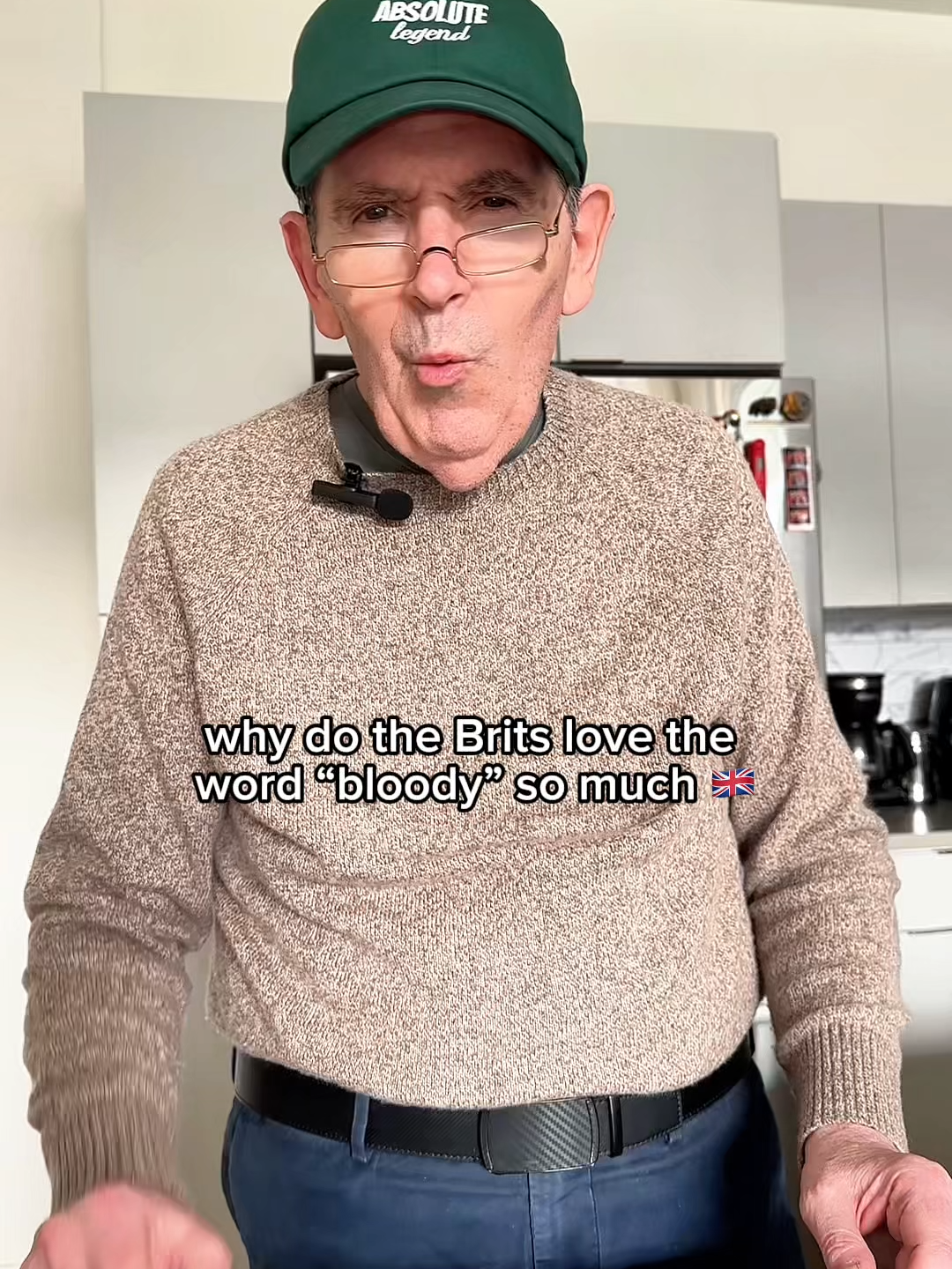 It’s an ELITE word, if you ask me 🇬🇧👌🏻 Like what you saw? You'll bloody love my full course. Click the Link in my profile. #british #slang #britishenglish #bloody #bloodyhell #learnenglish #britishslang #learn #englishlanguage #fyp #viraltiktok #englishmanmike