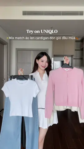 Không thể thiếu cardigan đón thu đông🍂❄️✨#UNIQLOVN #LifeWear #UNIQLOKnit #TrangPhucLenUNIQLO