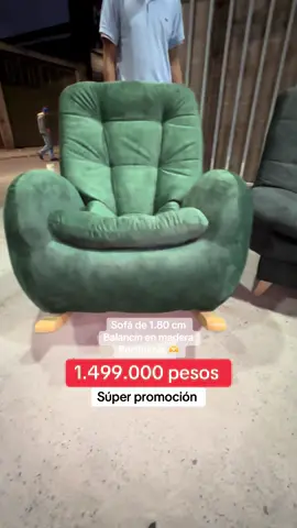 Sala huevo completa 🛋️ Incluye mecedora, silla estática, puff y 4 cojines decorativos ✨ 💰 $1.499.000 | Financia con Addi o Sistecrédito 🚚 Envíos a varias partes del país #muebleseconomicos #mueblesmodernos #salas #sofas #tv 