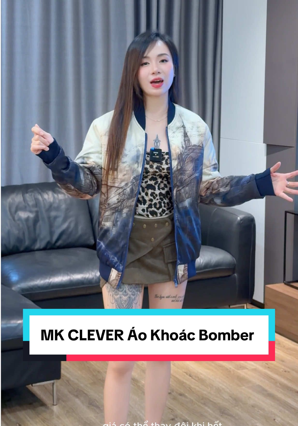 MK CLEVER Áo Khoác Bomber NIGH#xuhuongtiktok #xuhuong #quanaonam #thoitrangnam #thoitrang 