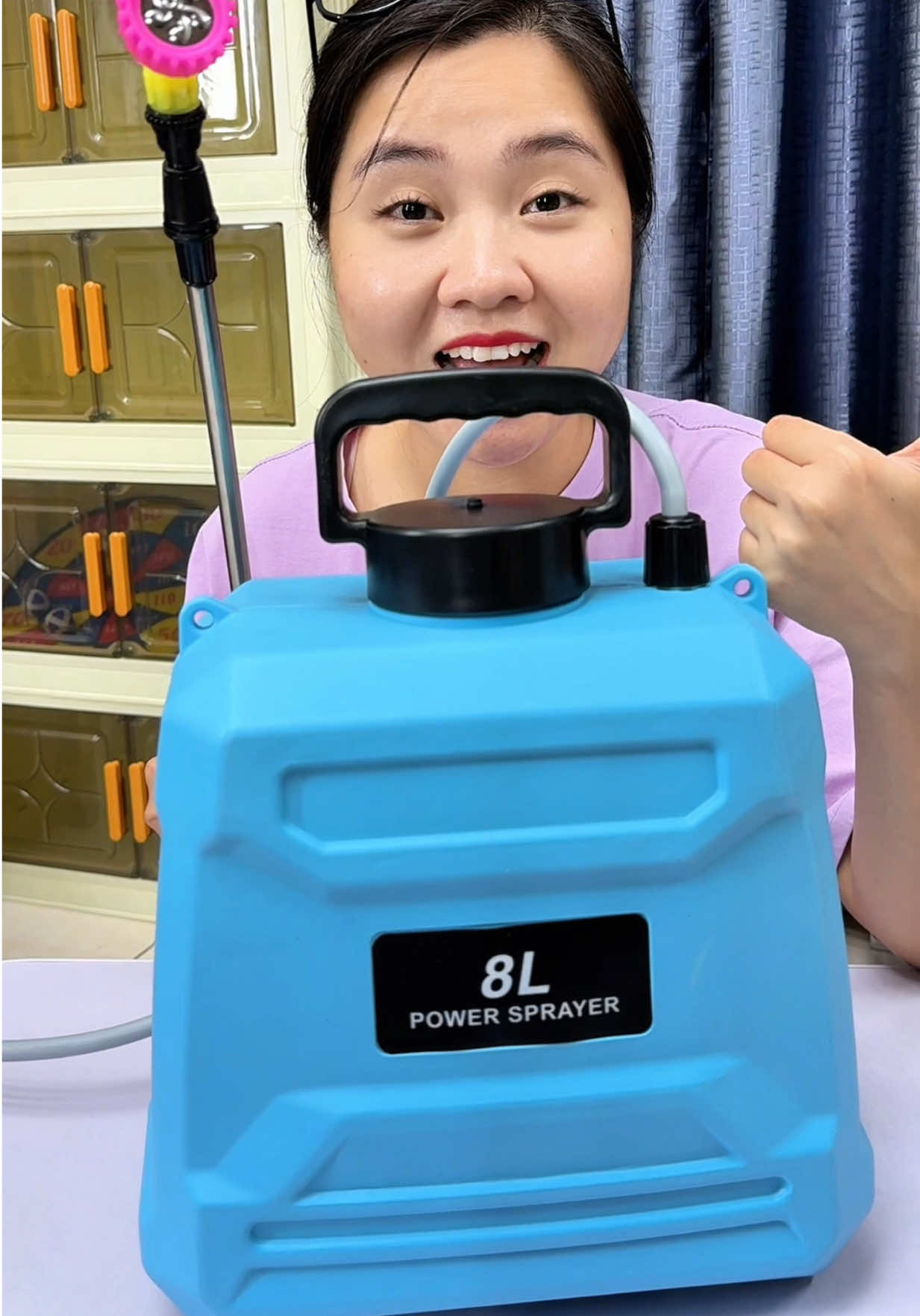 MODOFO Bình Xịt Nước Tưới Cây chạy điện. #binhxittuoicay #xuhuong #bongbuongbinh 