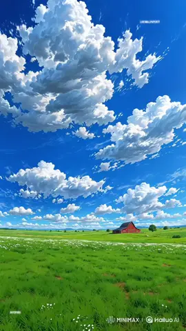 2k Aesthetic Field Anime style, Save in my Bio! image by @Sky Sparxx  motion made with #hailuoai #hailuo #hailuo02 #minimax  #field #sky #makotoshinkai #ghiblivibes #animewallpaper #4kanimewallpapers #scenery #dreams #fyp #1millionviews #xybca #wallpics 
