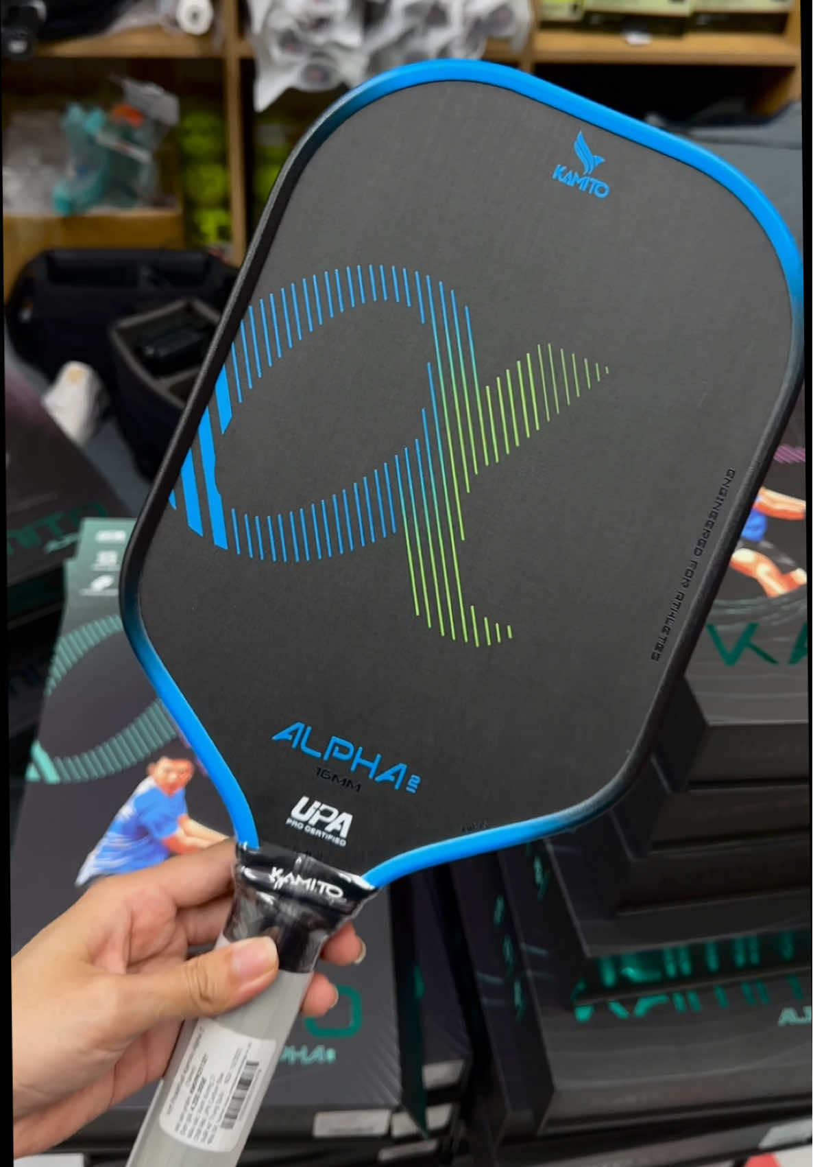 KAMITO ALPHA 2 - NFC chip check chính hãng thả ga ®️🔥  #kamitoalphav2 #votpicksaigon #votpickleball #nfcchip #xuhuong 