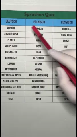 Nützliche Wörter auf Polnisch und Russisch #deutsch #polnisch #russisch #sprachenlernen #fyp 