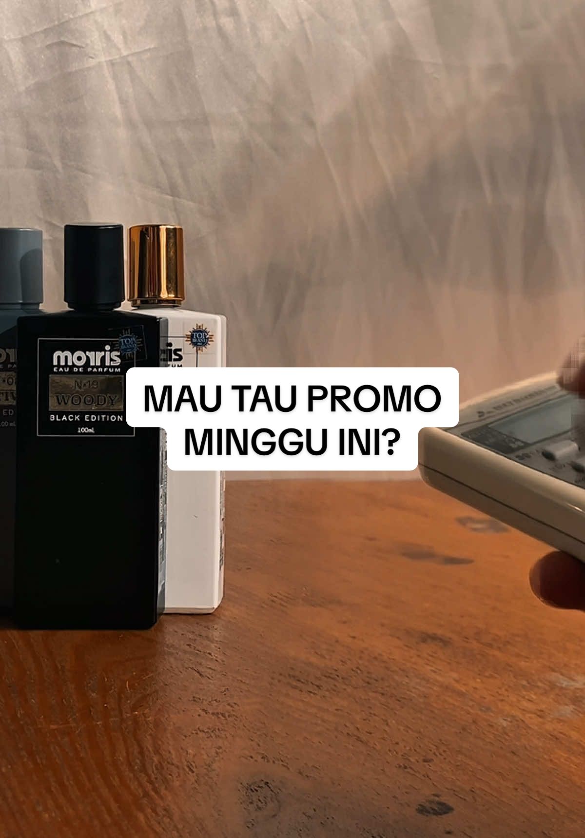 mau tau promo jsm minggu ini? stay tune yaaa🥰#promoseruweekend #morris #morrisindonesia #ingatparfumyamorris #parfumeviral 