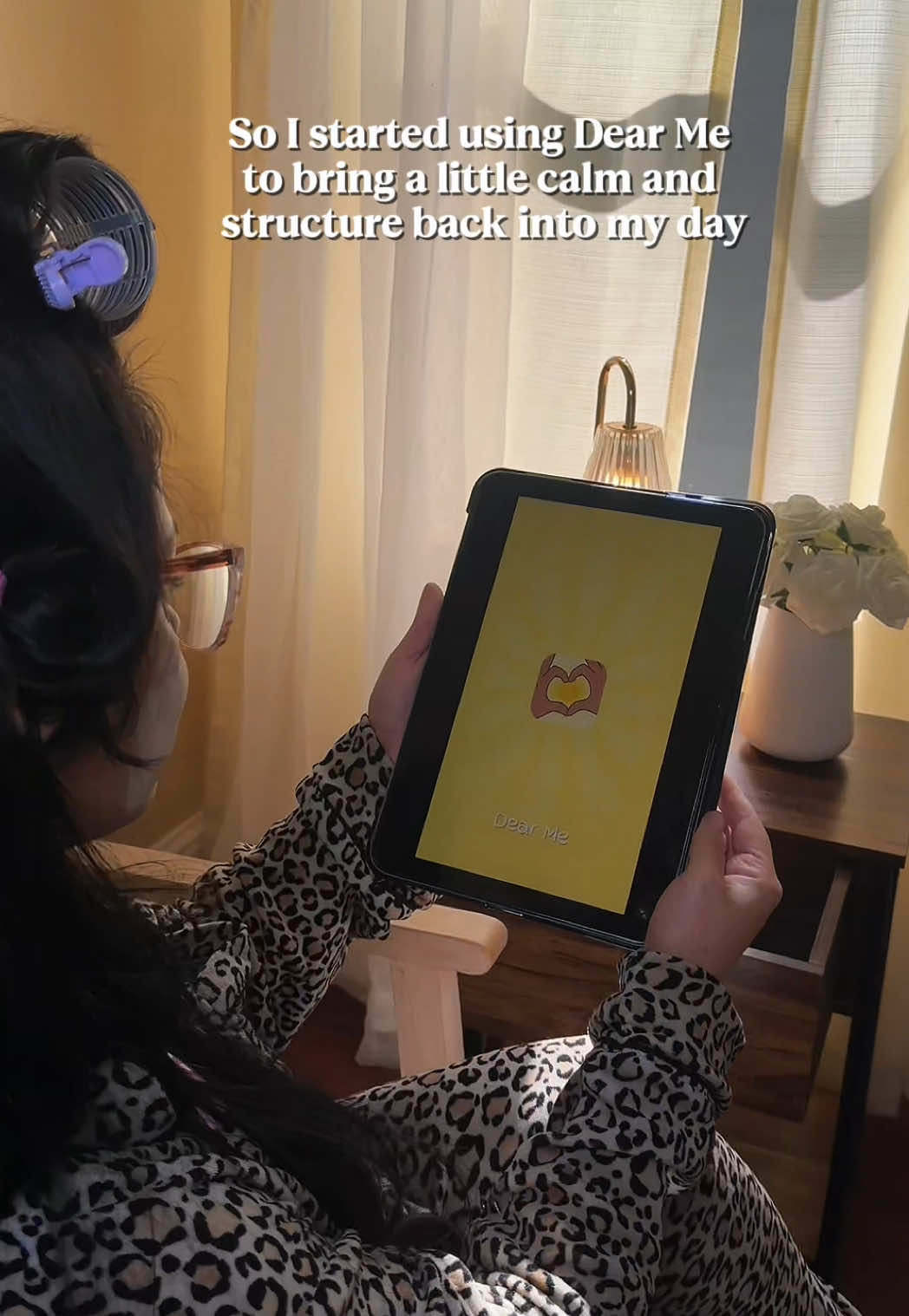 Dear me app has been so helpful for my morning routine 🥹 download today to try for yourself #routine #dailytracker #sceduale #organization #aesthetic 