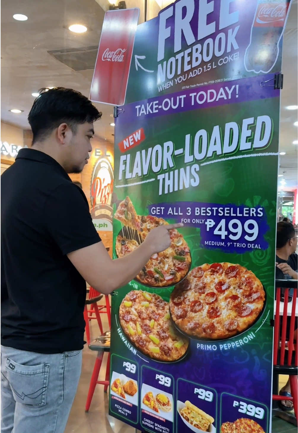 Pinaka Sulit na Pizza Promo, Tatlong 9 Inches Bestsellers Pizza for only 499🍕 #greenwich  #greenwichbarkada  #pizza  #pizzalover  #bacolod 