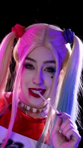 Harley Quinn ❤️💙 #halloweendapudim #harleyquinn makeup 