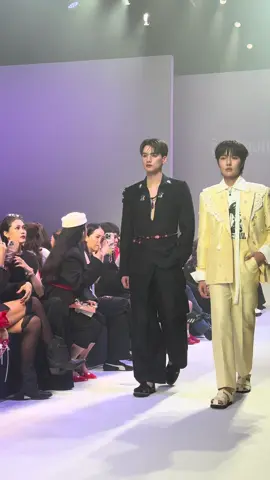 Opening look from @ISSUETHAILAND.  #issuethailand #issuexkhemjira #issuexbuild #madeinthailand #siamparagonbifw2025 