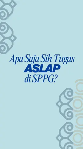 Tugas Asisten Lapangan / Aslap di SPPG MBG. Yang mau template dan format laporan ahli gizi MBG DM yaa #SPPG #MBG #Postermbg #programmakansianggratis #Dapurmbg