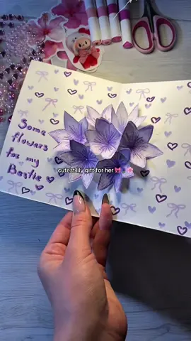 🎀🥹🪻 Cutest 3D Lily Gift Card for Her 😍🌸 Best Gift Idea for your Love 🌷 DIY Birthday Gift Card 🎂 Free Handmade Present Tutorial 💌 Easy Paper Craft Ideas 🎀  Present for Boyfriend / Girlfriend 🫶🏻  #handmadegifts #giftidea #DIY #giftforher #tutorial            