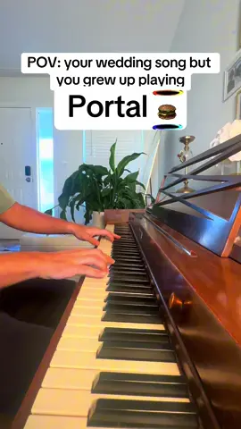 Real ones sang every word #portal #portal2 #videogames #halflife #wedding