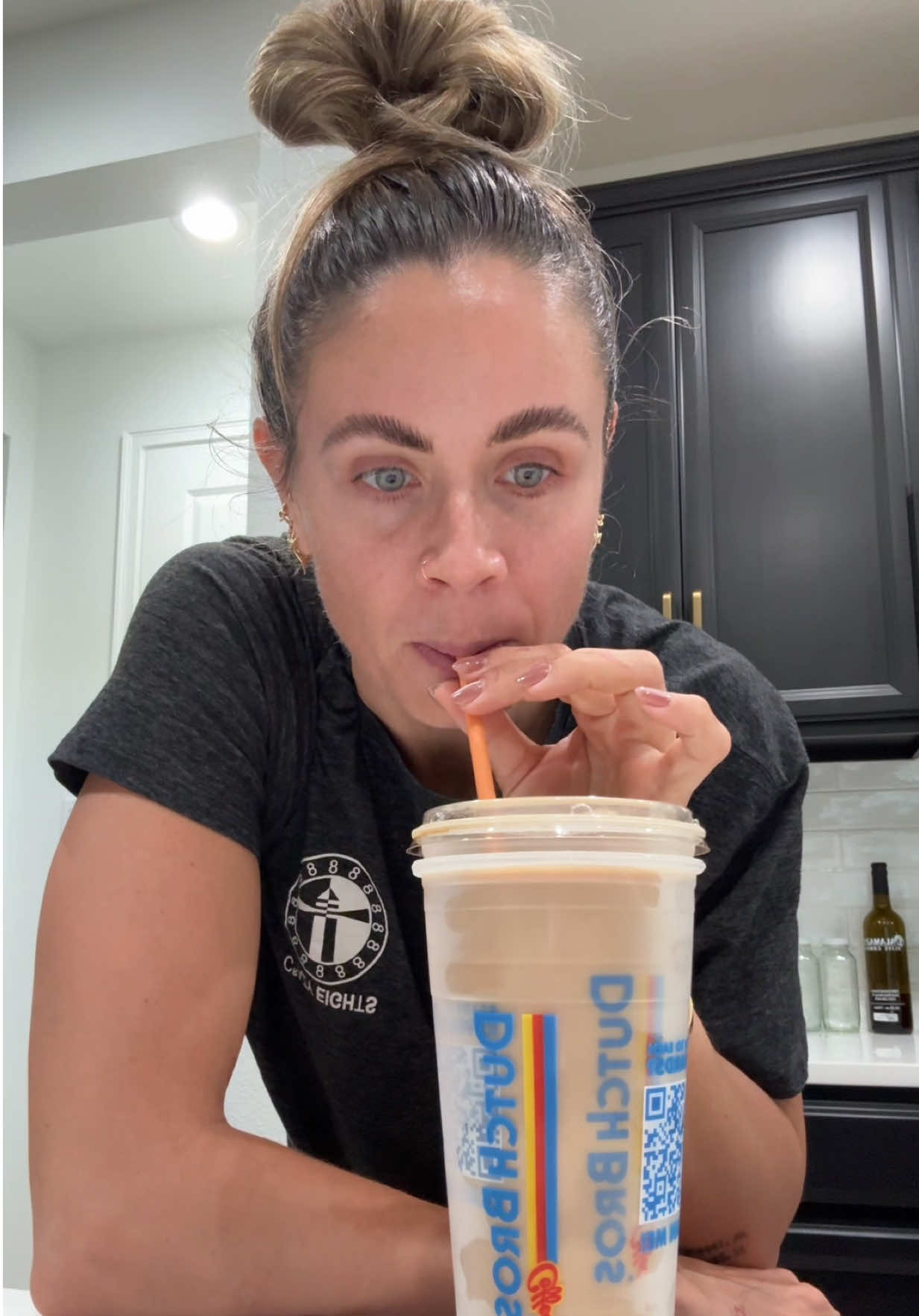@Dutch Bros Coffee I love you 💙 #icedcoffee #workoutvlog #durchbros #coffeeorder #decafcoffee 