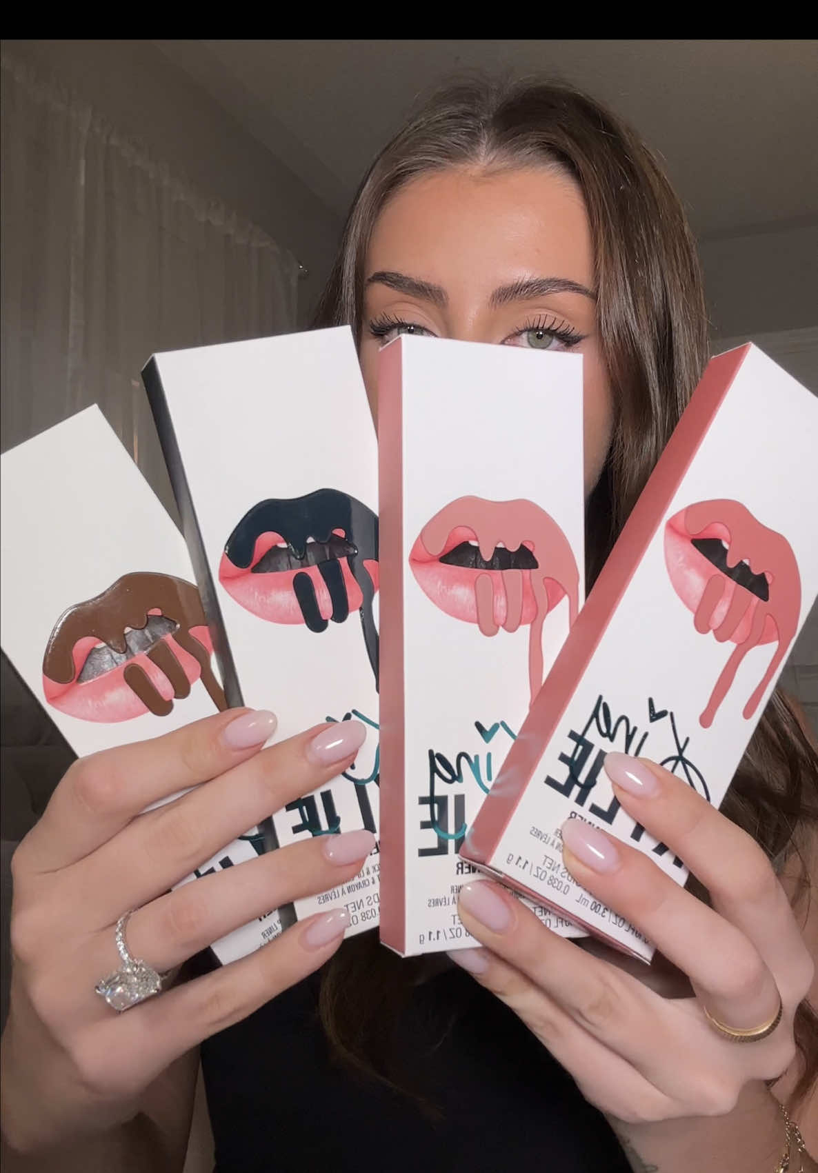 Trying the new King Kylie collection! @Kylie Cosmetics @Kylie Jenner 