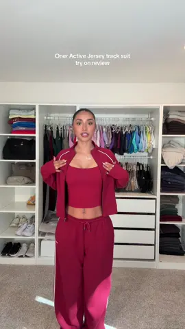 New tracksuit drops today @Oner Active dc SULY #review #oneractive #tryonhaul #tracksuit #sweatset 