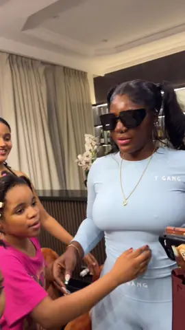 Thank God for journey mercy to Paris mum @dramadoll , with big sis @Nelly visser & lil bro @princetravis123 we miss you already  ❤️