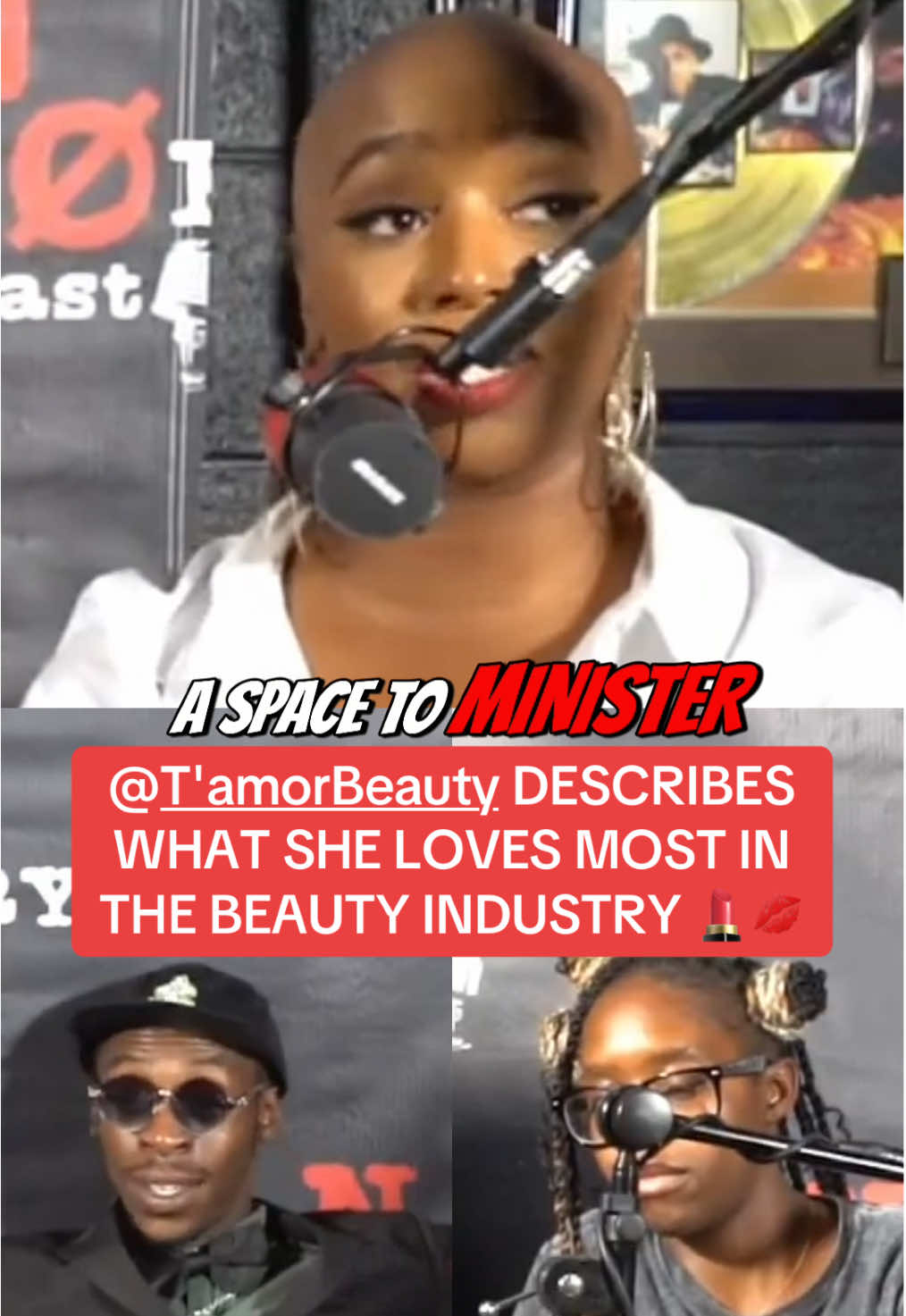 We had the pleasure to sit down with @T'amor Beauty as she talked about the beauty industry and what she loves most about it!  Watch this full clip and the entire interview right now on our YouTube page “Noadvisorypodcast”  #tamor #interview #noadvisorypodcast #fy #podcast 