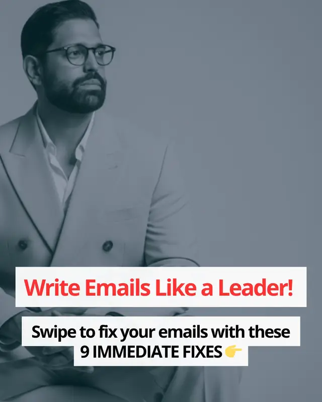 Get your 12 scripts you can use in meetings or over email to improve your email and meeting etiquette and how to challenge power without losing position. Go to my bio link for the scripts! Most people don’t get ignored because their ideas are bad. They get ignored because their emails sound apologetic. Every “just,” “sorry,” and “I think” makes you sound like you need permission to exist. Confident communication isn’t arrogance — it’s clarity. You don’t need to write longer emails. You need to write stronger ones. #workplacetips #communicationtips #emailtips #careeradvice #professionalcommunication