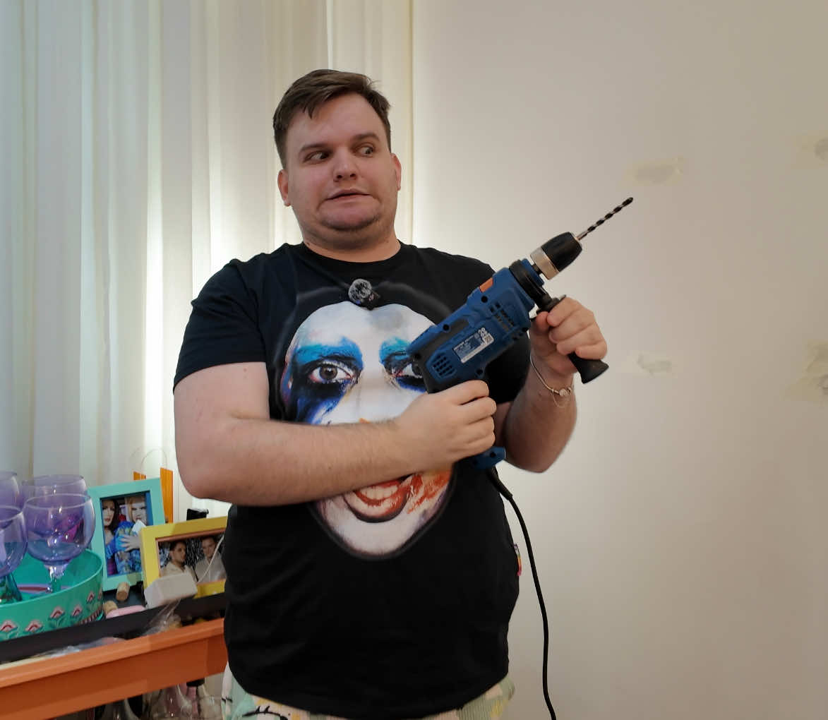 mini reforma na sala de casa