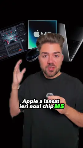 Apple a lansat M5: noul iPad, MacBook și Vision Pro! #apple #ipad #macbook #Tech #news 