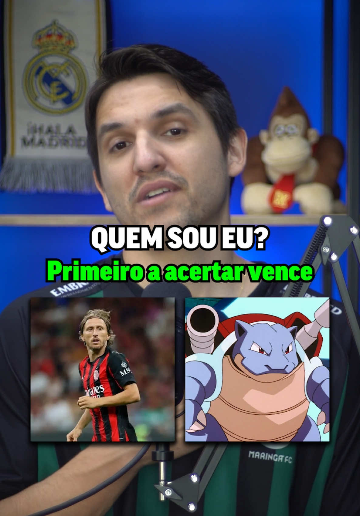 QUEM SOU EU? Modric e Blastoise. #trivia #pokemon #futebol #curiosidades #desafio