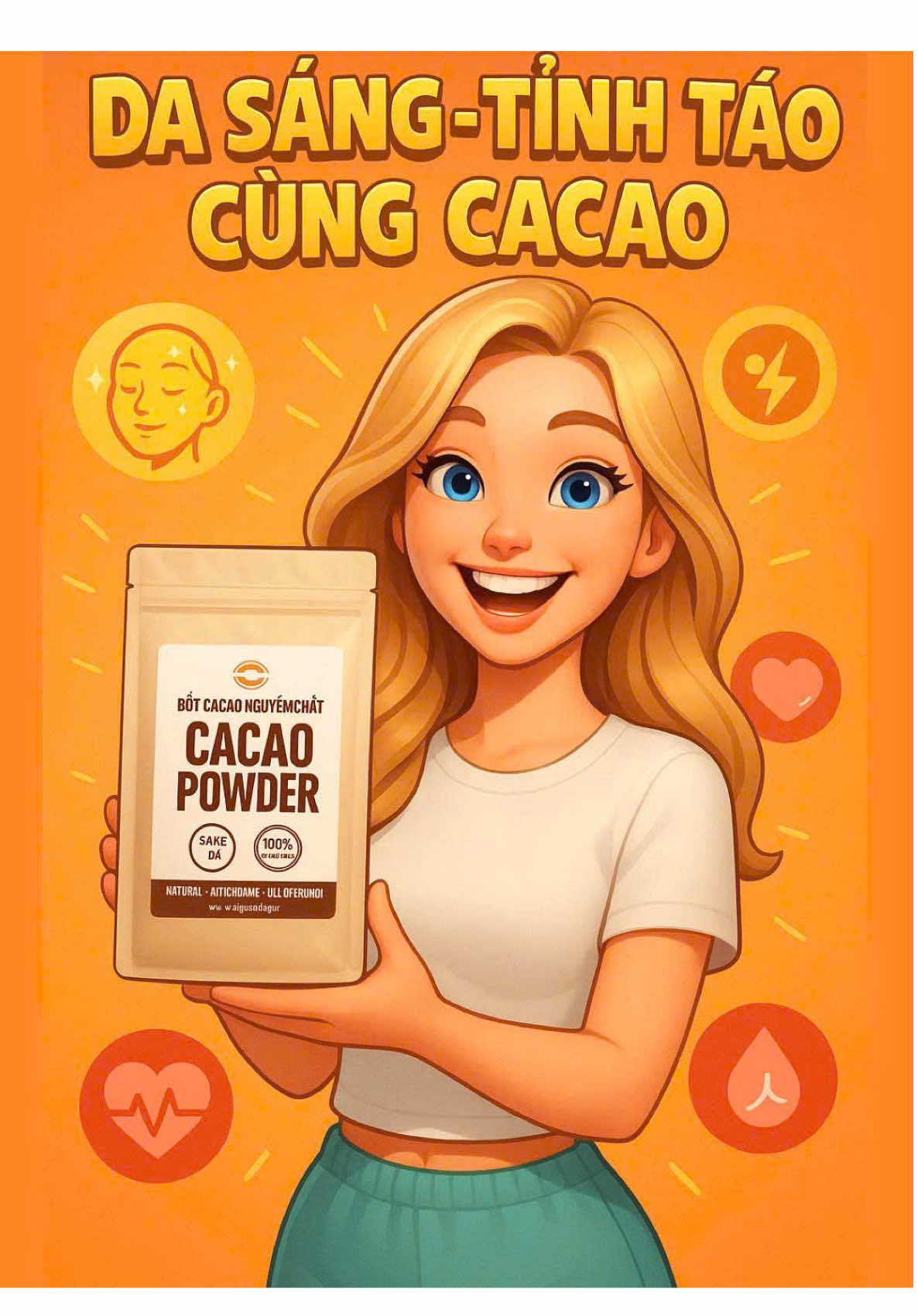 Bạn có biết cơ thể sẽ thay đổi thế nào khi uống cacao mỗi ngày không? 🍫 #xuhuong #botcacao #cacao #doctortommy94 #LearnOnTikTok