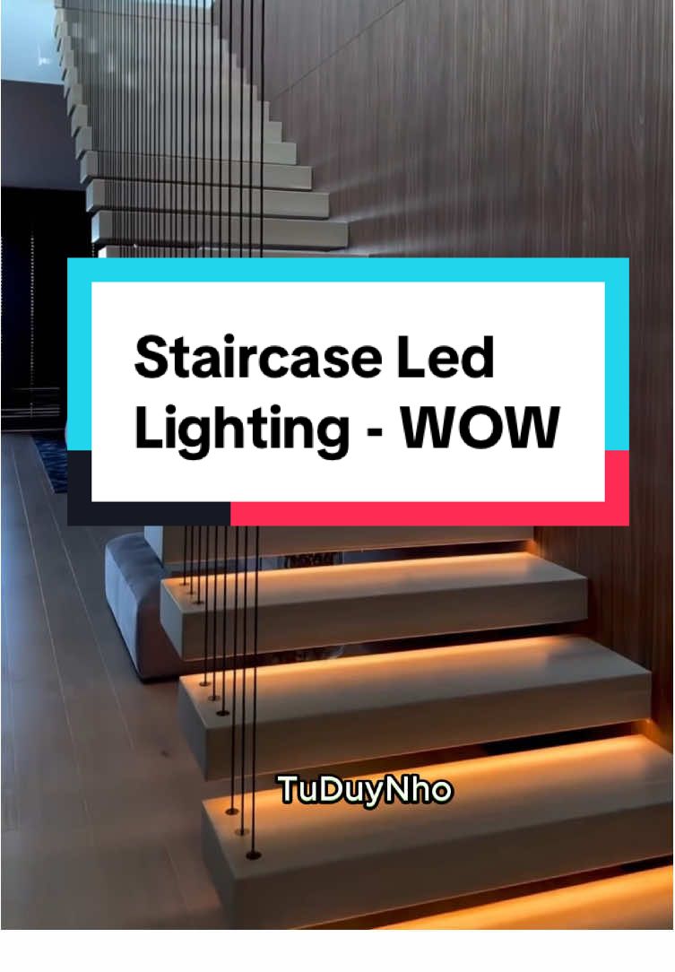 Chỉ vài giây giải mã ngay sơ đồ điều khiển LED tự động theo chuyển động của cầu thang.. *Đơn giản - ứng dụng được ngay!! *Theo dõi tôi để cùng khám phá nhiều điều thú vị  #tuduynho #staircase #tips #trick #fypシ゚ 