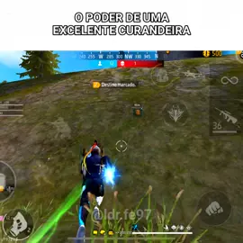 O poder de uma excelente curandeira! #freefire #freefiremobile #estrategia #ranqueada #curandeiro 