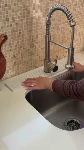 Linked in my bio This fast-drying stone sink tray absorbs splashes in seconds keeping your sink area sleek, dry & clutter-free. #amazonhome #amazonfind