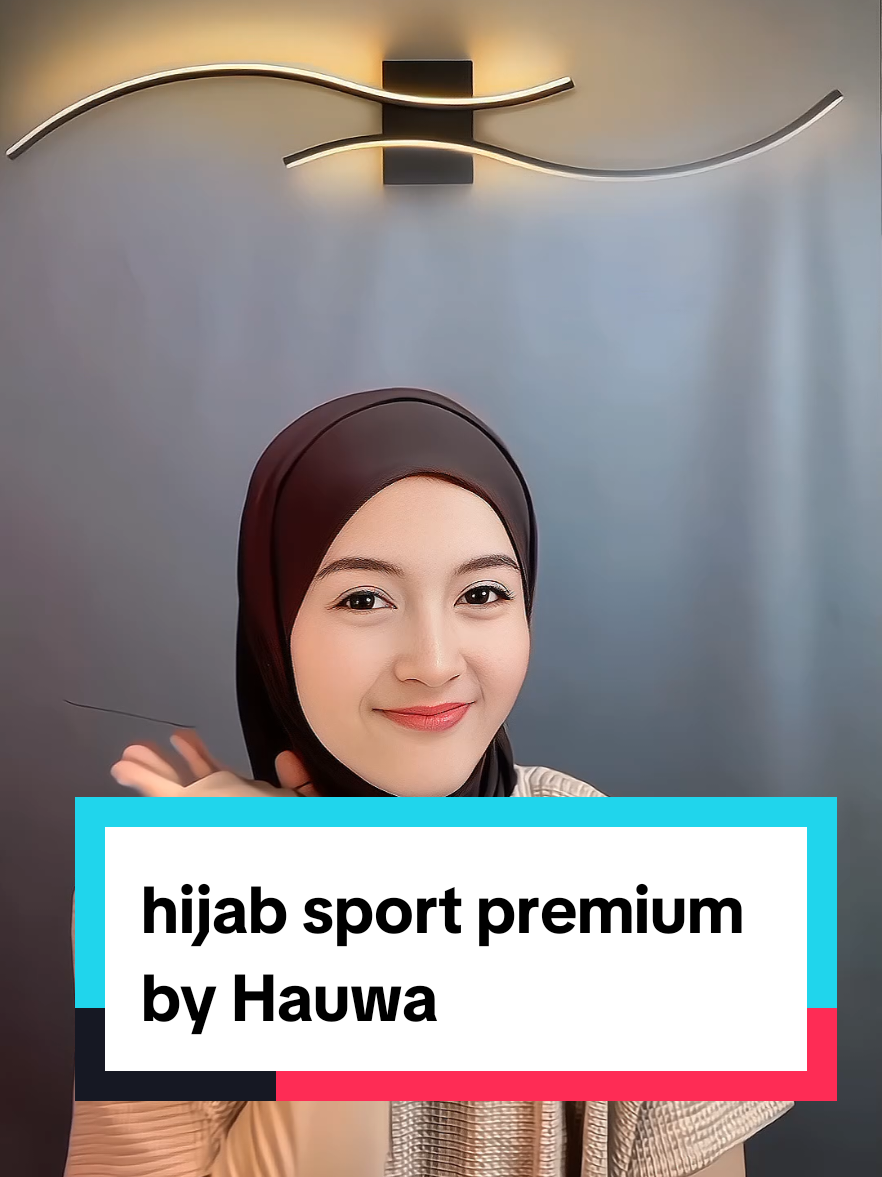 hijab sporty premium ORI by Hauwa #hijabsport #jilbabsport #bergosport #bergotali #hijabinstan 