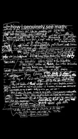 i genuienly cant do it my mind goes blank and the numbers and symbols move around #math #mathematics #school #moodboard #fup